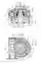 Fig. 02 - Gear reducer comprising a worm and a worm gear assembly provided with a torque limiter