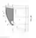 Fig. 09 - Motor vehicle window frame with reflective luminant trim