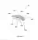 Fig. 03 - Device and methods for positioning the head of a reclining person