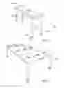 Fig. 02 - EXPANDABLE AND COLLAPSIBLE TABLE WITH NESTING LEAVES