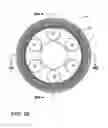 Fig. 14 - Inner swirling flame gas burner