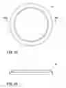 Fig. 16 - Inner swirling flame gas burner