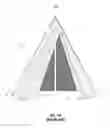 Fig. 02 - Single Pole Tipi Having Bow Pole
