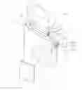 Fig. 01 - Positioning apparatus for seat headrest posts in vehicle