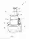 Fig. 02 - Food processor feed tube assembly