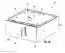 Fig. 02 - OPTICAL NETWORK CABLE BOX WITH PREFORMED CABLE PORTS AND BLOCKING GATE
