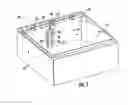 Fig. 04 - OPTICAL NETWORK CABLE BOX WITH PREFORMED CABLE PORTS AND BLOCKING GATE