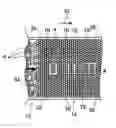 Fig. 01 - Method for depositing particles onto a substrate, including a step of structuring a particle film on a liquid conveyor