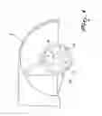 Fig. 04 - Self-orienting twin castor with braking assembly