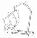 Fig. 01 - Toileting Sling System and Method for Incontinence Protection