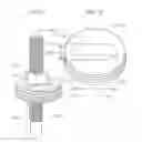 Fig. 08 - Adjustable pedestal for partition