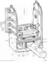 Fig. 01 - Multi-configuration, multi-pin drawbar retention assembly