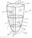 Fig. 01 - Variable tensioned prosthetic device including continuously elasticized fabric