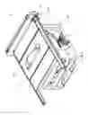 Fig. 02 - Supports for a table saw blade assembly