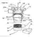 Fig. 04 - Pressure release device for housings with flameproof encapsulation with porous body having interference fit