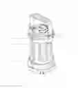 Fig. 02 - Portable camping lamp