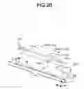 Fig. 21 - Selectively controlling the pasting area of each sheet in a sheet binding device