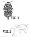 Fig. 02 - Hat with attachable and interchangeable hairpiece