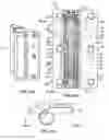Fig. 41 - Hinge device for doors, shutters or the like