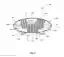 Fig. 02 - Exercise step using spirally shaped air-cushioning legs