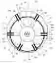 Fig. 01 - Oscillating piston engine having a polygonal piston