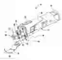 Fig. 01 - Locking mechanism for an articulating oscillating power tool