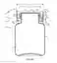 Fig. 07 - Container assembly with one-piece child resistant closure