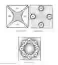 Fig. 02 - Mass spectrometric ion storage device for different mass ranges