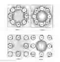 Fig. 03 - Mass spectrometric ion storage device for different mass ranges