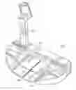 Fig. 01 - Putter with integral sightline and sole plate