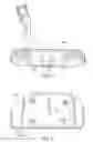 Fig. 04 - Putter with integral sightline and sole plate