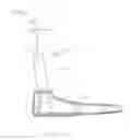 Fig. 09 - Putter with integral sightline and sole plate