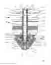 Fig. 02 - Cooling pipes, electrode holders and electrode for an arc plasma torch