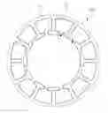 Fig. 01 - Laminated core of motor having structure suitable for insulation coating
