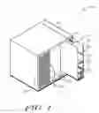 Fig. 02 - Locking mechanism for adaptor assembly of a server rack chassis