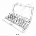 Fig. 02 - Adjustable ergonomic keyboard