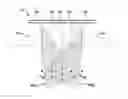 Fig. 01 - Ultrasound transducer arrays with variable patch geometries