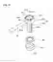 Fig. 08 - Hollow optical fiber unit for optical fiber sensor with hexagonal head and threaded shaft