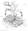 Fig. 01 - Treadmill with integrated walking rehabilitation device