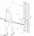 Fig. 01 - Physical therapy system with interchangeable heads