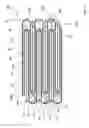 Fig. 13 - Device suitable for treatment of a fluid as well as a method and machine suitable for the manufacture of such a device