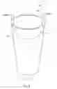 Fig. 06 - Cup with integral closure flaps restricting spillage