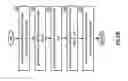 Fig. 40 - Dispersed storage system with width dispersal control and methods for use therewith