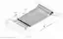 Fig. 01 - Pool cover leading edge rake