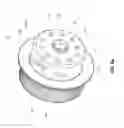 Fig. 06 - Gear-drive adapter with self-aligning catching mechanism
