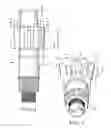 Fig. 04 - Tapered involute sector gear and variable ratio rack recirculating-ball style steering gearbox