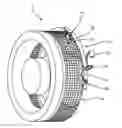 Fig. 01 - Radial passage engine wash manifold