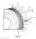 Fig. 09 - Radial passage engine wash manifold