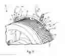 Fig. 10 - Radial passage engine wash manifold