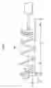 Fig. 05 - Device and method for forming end of coiled spring